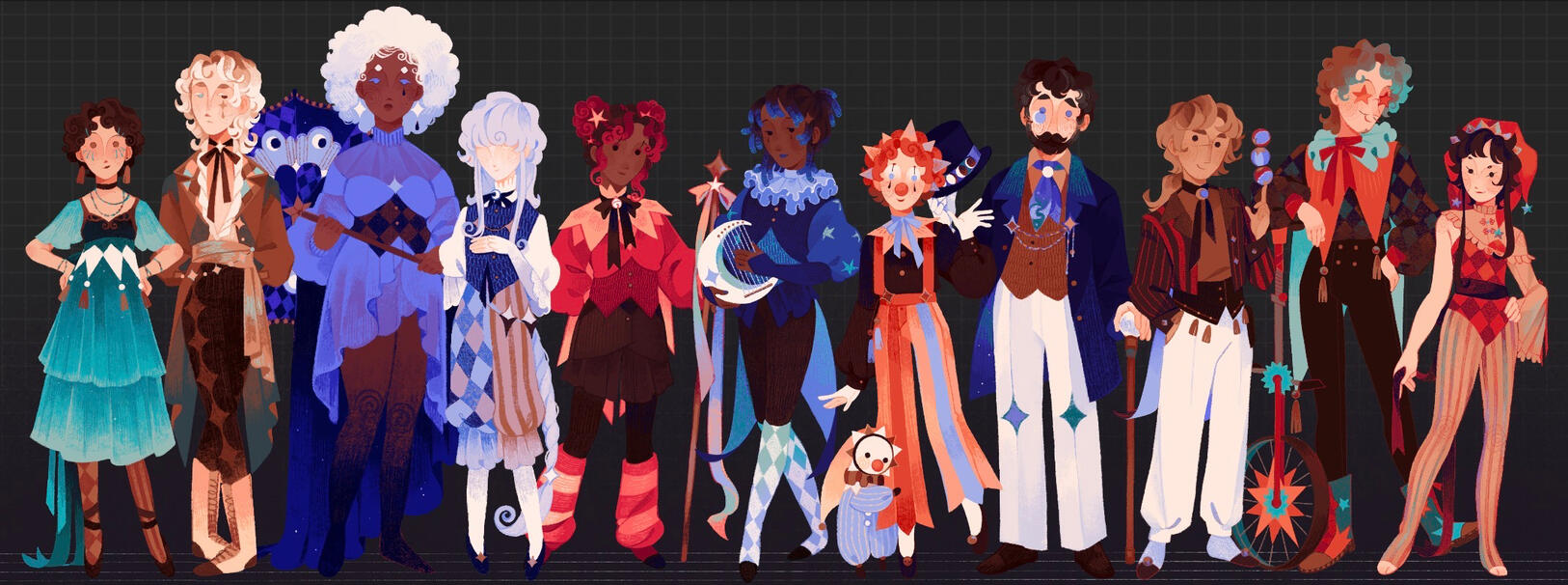 Filii Lunae Circus cast
